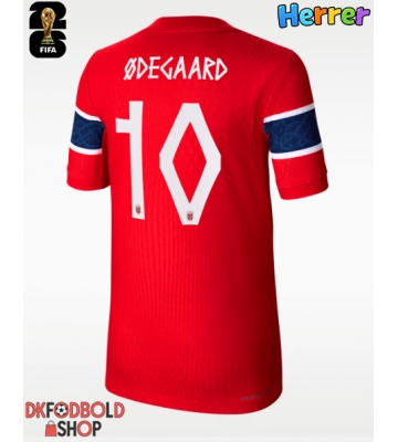 Norge Martin Odegaard #10 Hjemmebanetrøje VM 2026 Kort ærmer